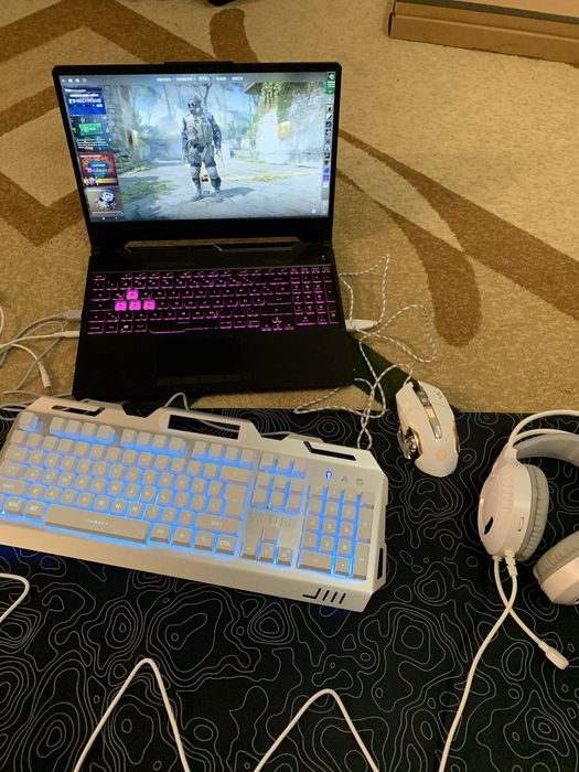 Игровой ноутбук ASUS TUF Gaming F15 FX506HCB