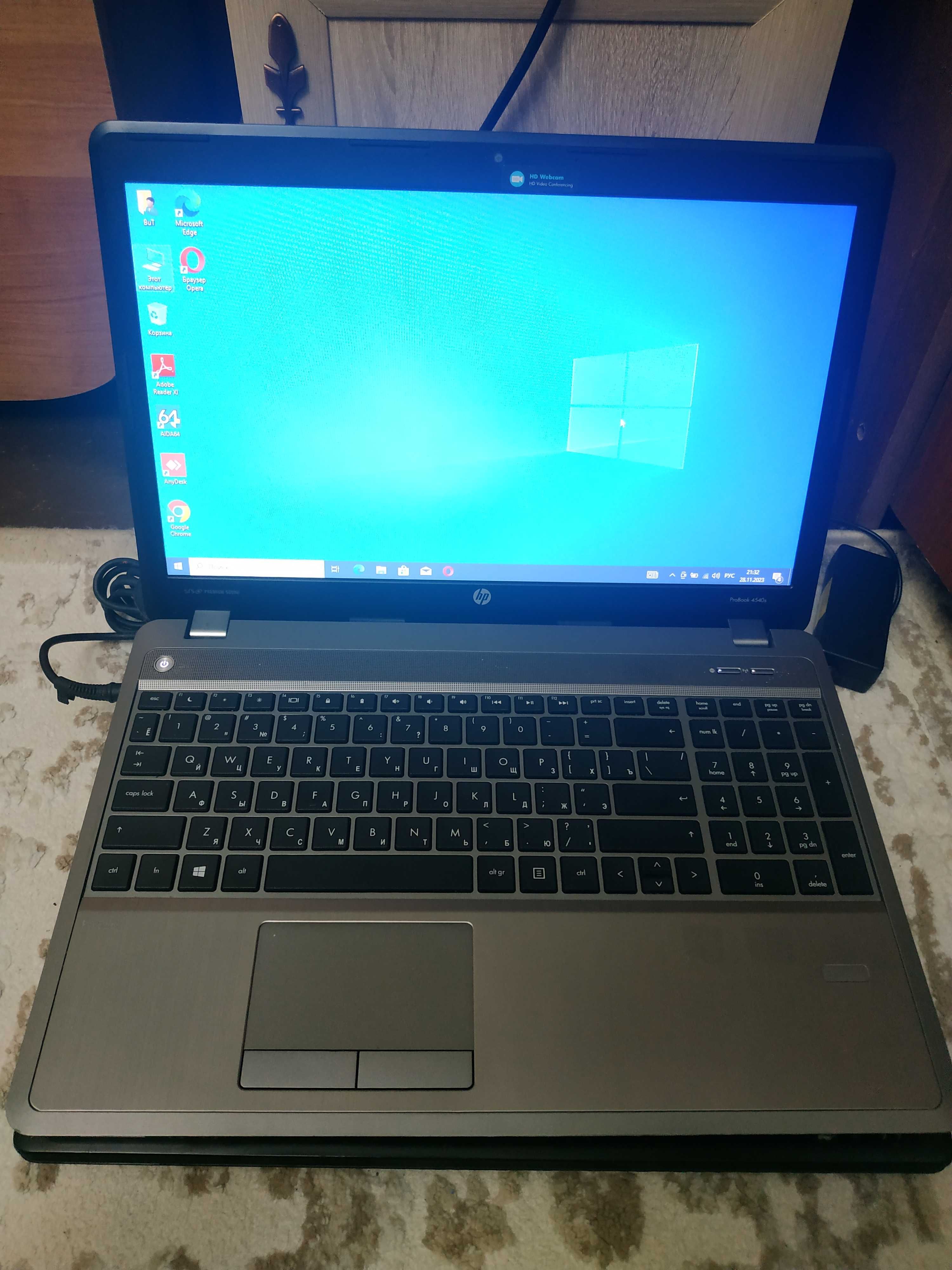 Ноутбук HP ProBook 4540s Core i3-3110M / Озу 8Gb / SSD 120Gb / 15,6"