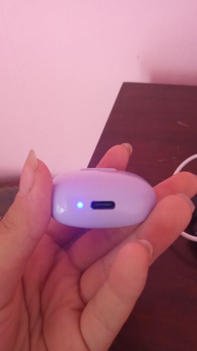 Căști fără fir Macaron Color Mini In-Ear Ultra Long Life-Violet