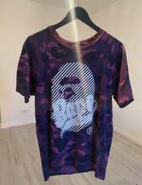 Tricou Bape Purple Camo