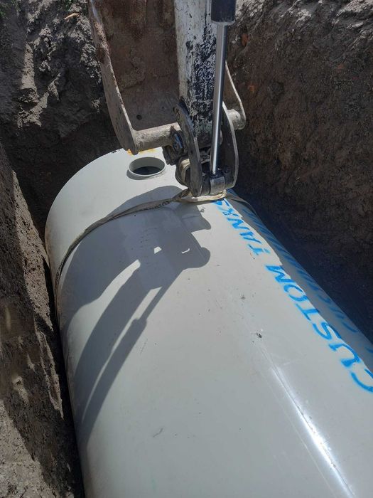 Montaj  fose septice ecologice din polipropilena