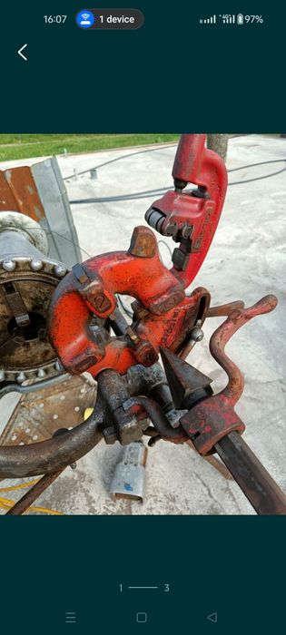 Filieră industrială ridgid