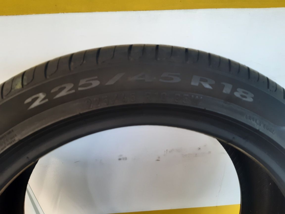 225/45/18 1BUC Vara Pirelli Cimturato P7 DOT 3318  175 RON