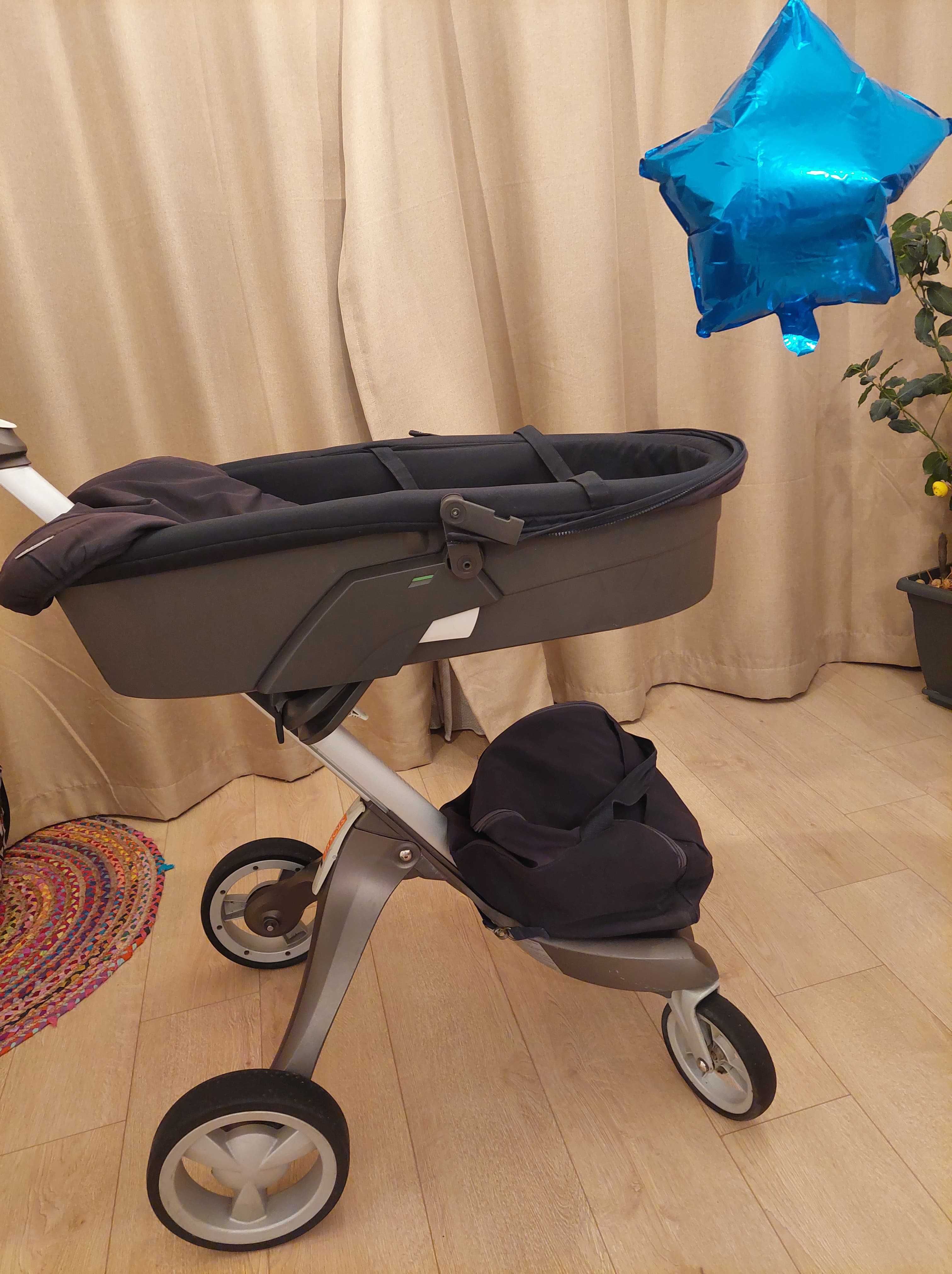 Cărucior Stokke V3 - partea sport, landou