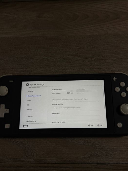 Nintendo switch lite negru