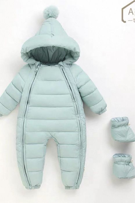 Детские пуховые комбинещоны