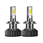 Leduri H7, H1, H11, H4, 100W, COB, lumina alb-rece, 12000 lumeni