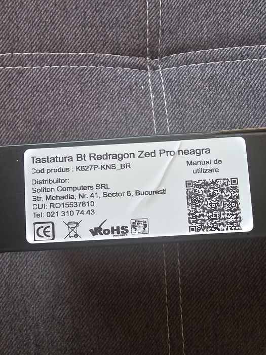 Tastatura mecanica Redragon Zed Pro 75%