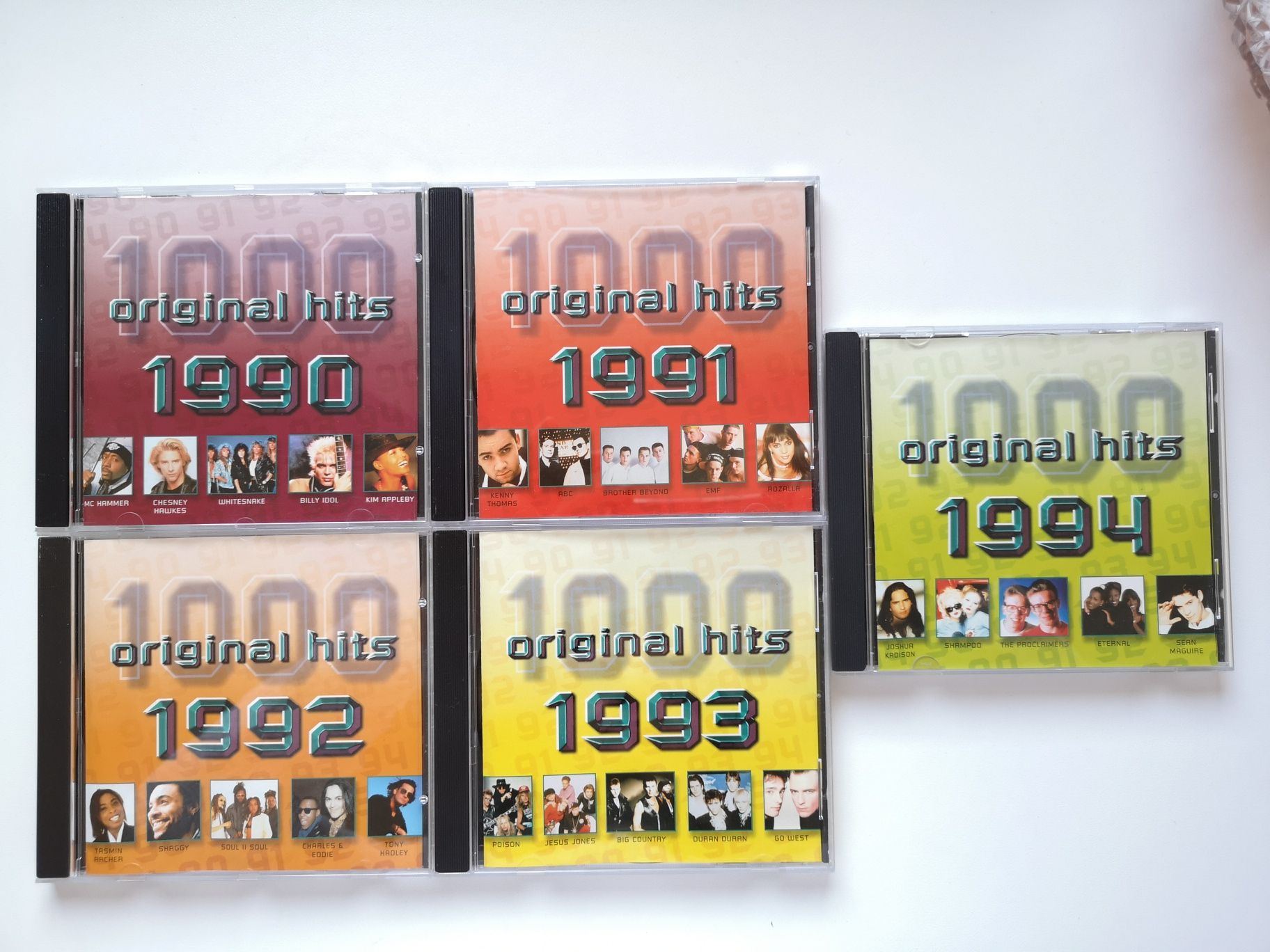 1000 Original hits 1990-1994