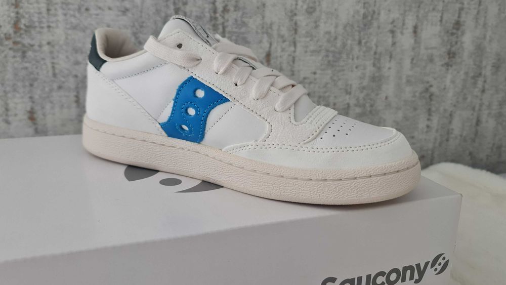 SAUCONY JAZZ ALB - marimea 38 - piele naturata - PREMIUM