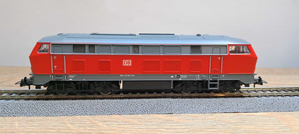 Locomotiva BR 218, digitală, scara H0
