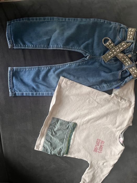 Дънки и Блузка за момче 4-5 години