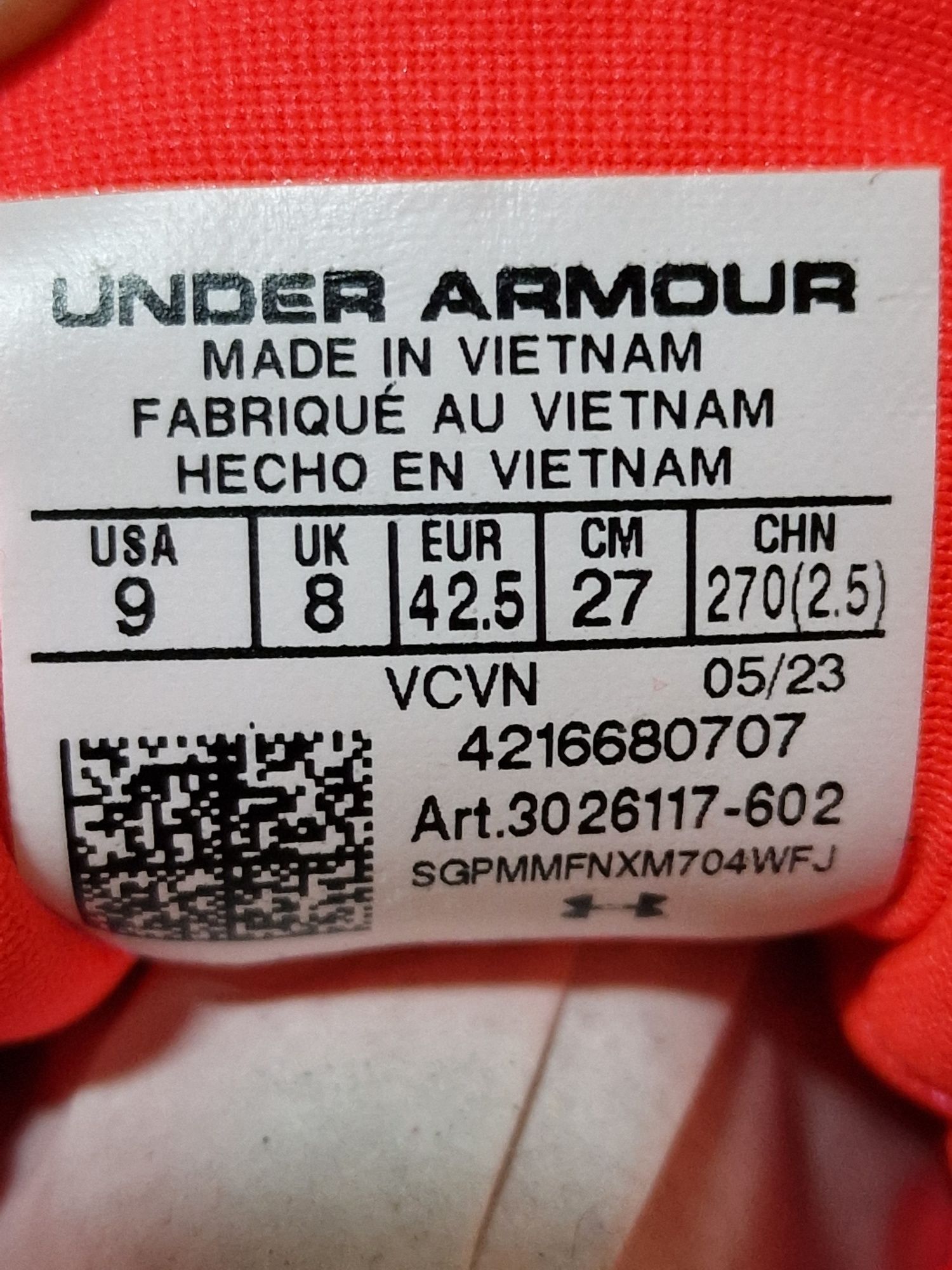 Under Armour Velociti 3 -42.5 alergare jogging fittnes adidasi
