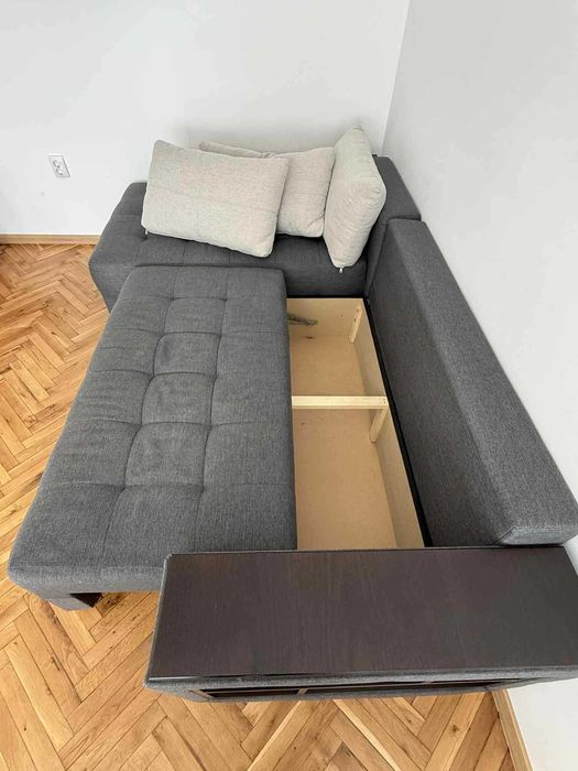 Ъглов диван разтегателен (ляв ъгъл)