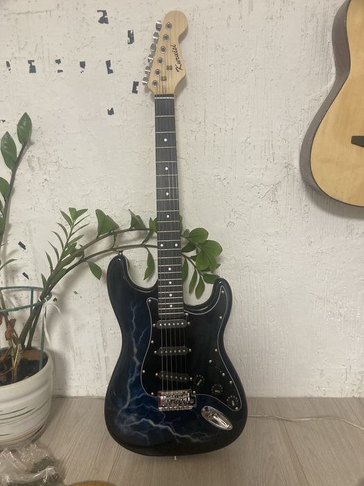 Электрогитара kuruisi новая