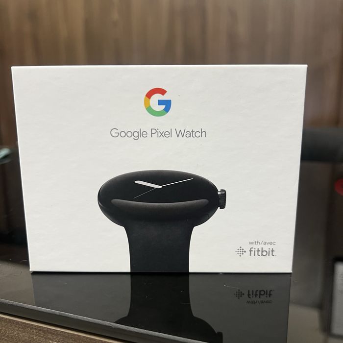Нов! 2г Гаранция! Google Pixel Watch - Charcoal Silver, Mate Black