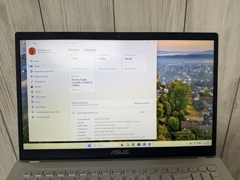 Laptop Asus X515EA Amanet SZ Non Stop