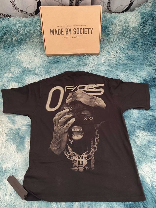 Tricou Made by society oversize