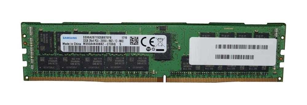 Samsung RDIMM ECC 32GB DDR4-2666MHz Registered M393A4K40BB2-CTD6Q