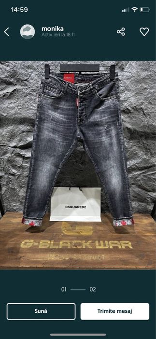 Blugi Dsquared calitatea 1