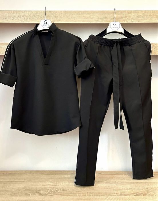 Compleuri Casual/Elegant Camasa+ Pantalon! Calitate superioara!