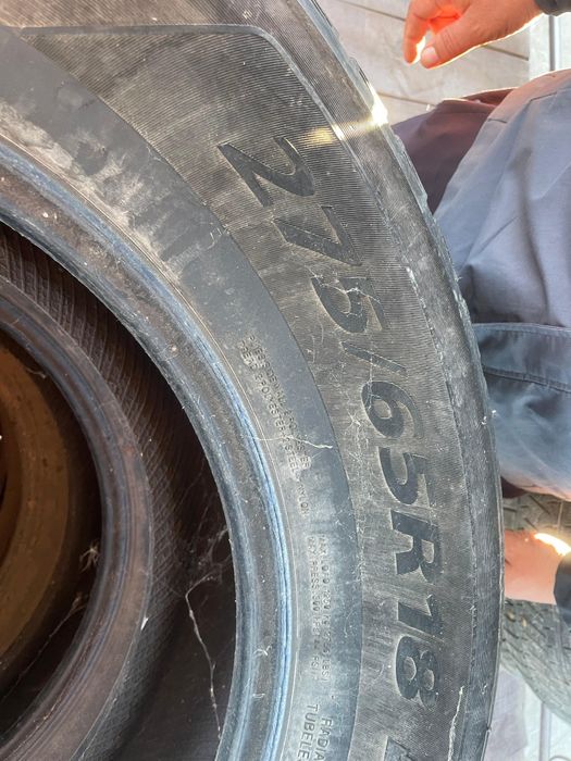 Продаётся зимние шины 18 размера