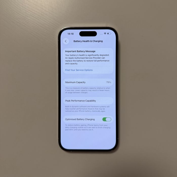 Iphone 14 Pro Silver 128 Gb