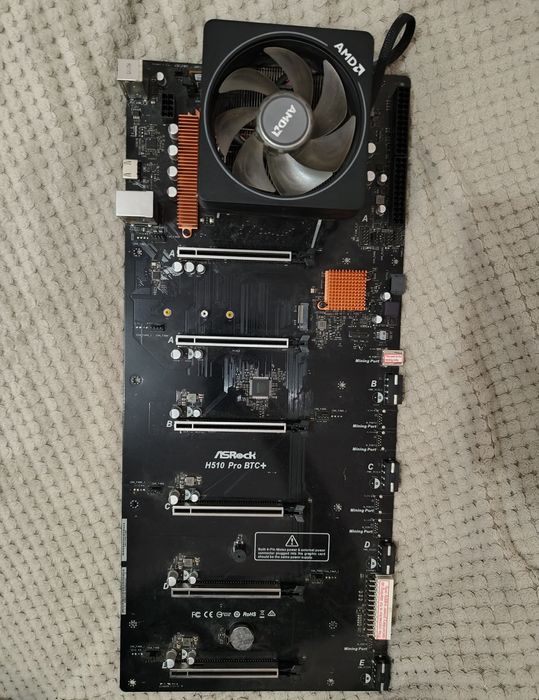 Kit Placa de baza Asrock H510 Pro BTC+ cu procesor și ram