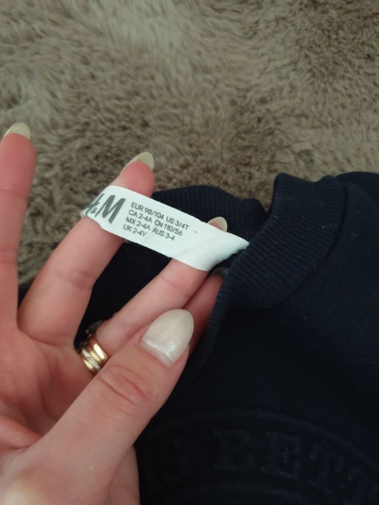 Комплект Нови  джинси и блуза H&M 98/104