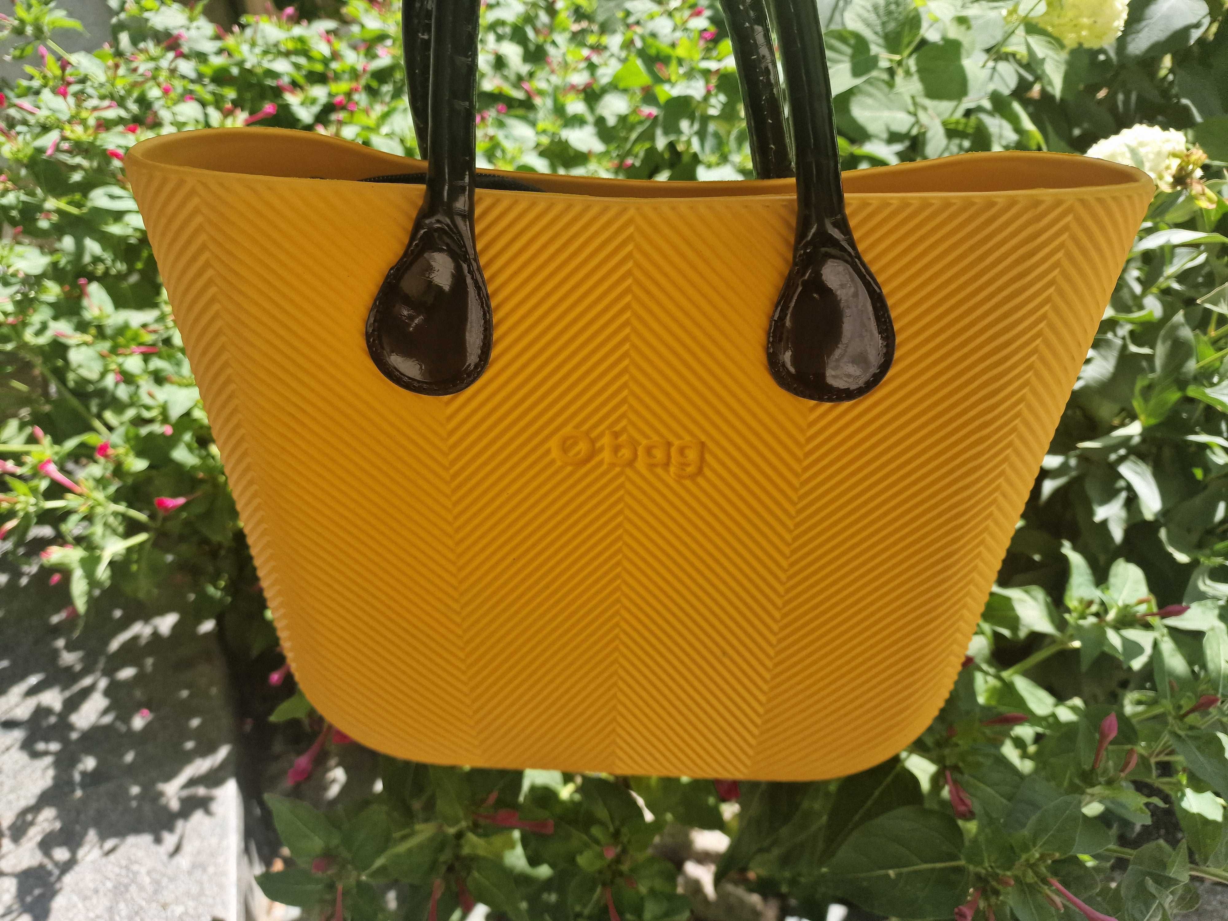 Чанта o bag mini жълт цвят