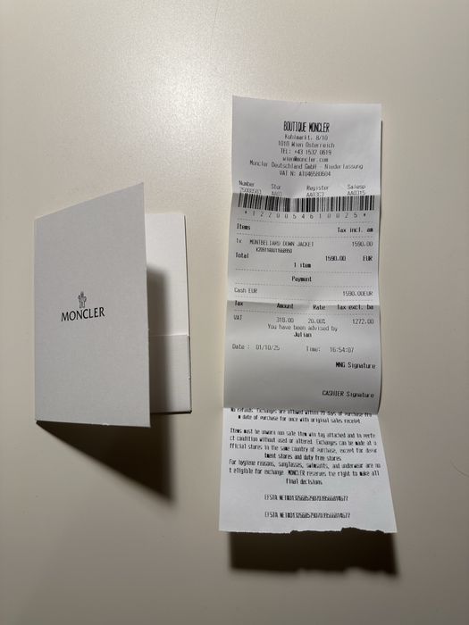 Moncler мъжко пухено яке