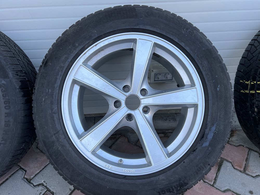 Jante R18 - 5X112 + anvelope iarna 235/60R18