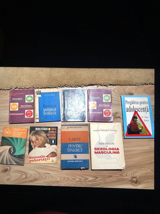 Carti vechi ingrijire copii, adolescenta, agende medicale, auto