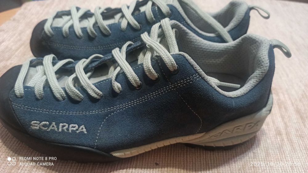 Scarpa n37 унисекс трекинг обувки