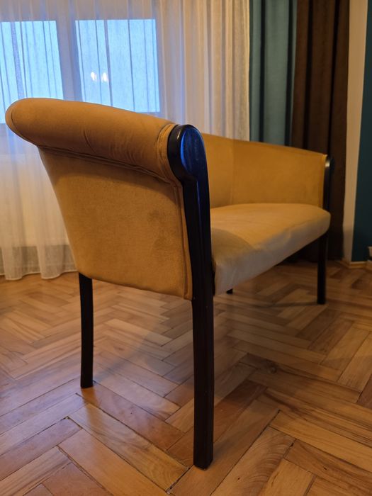 Banca/canapea 2 locuri mustar