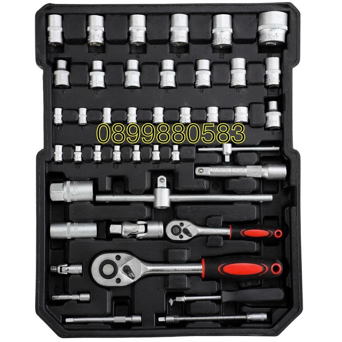 Комплект алуминиев куфар с инструменти 1050 части BTl