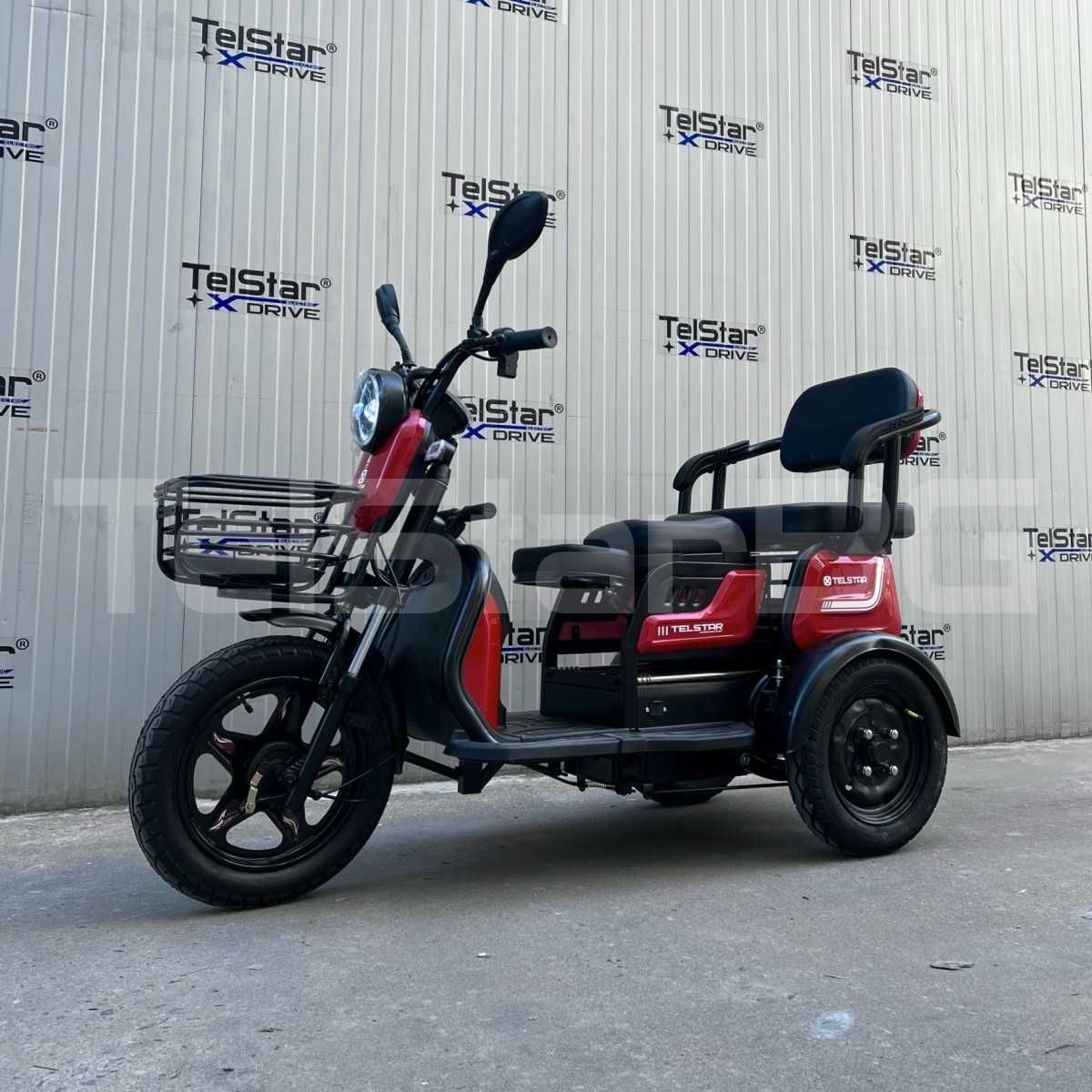 Триместна Електрическа Триколка  TS 350-7 NEW  1500W 20AH