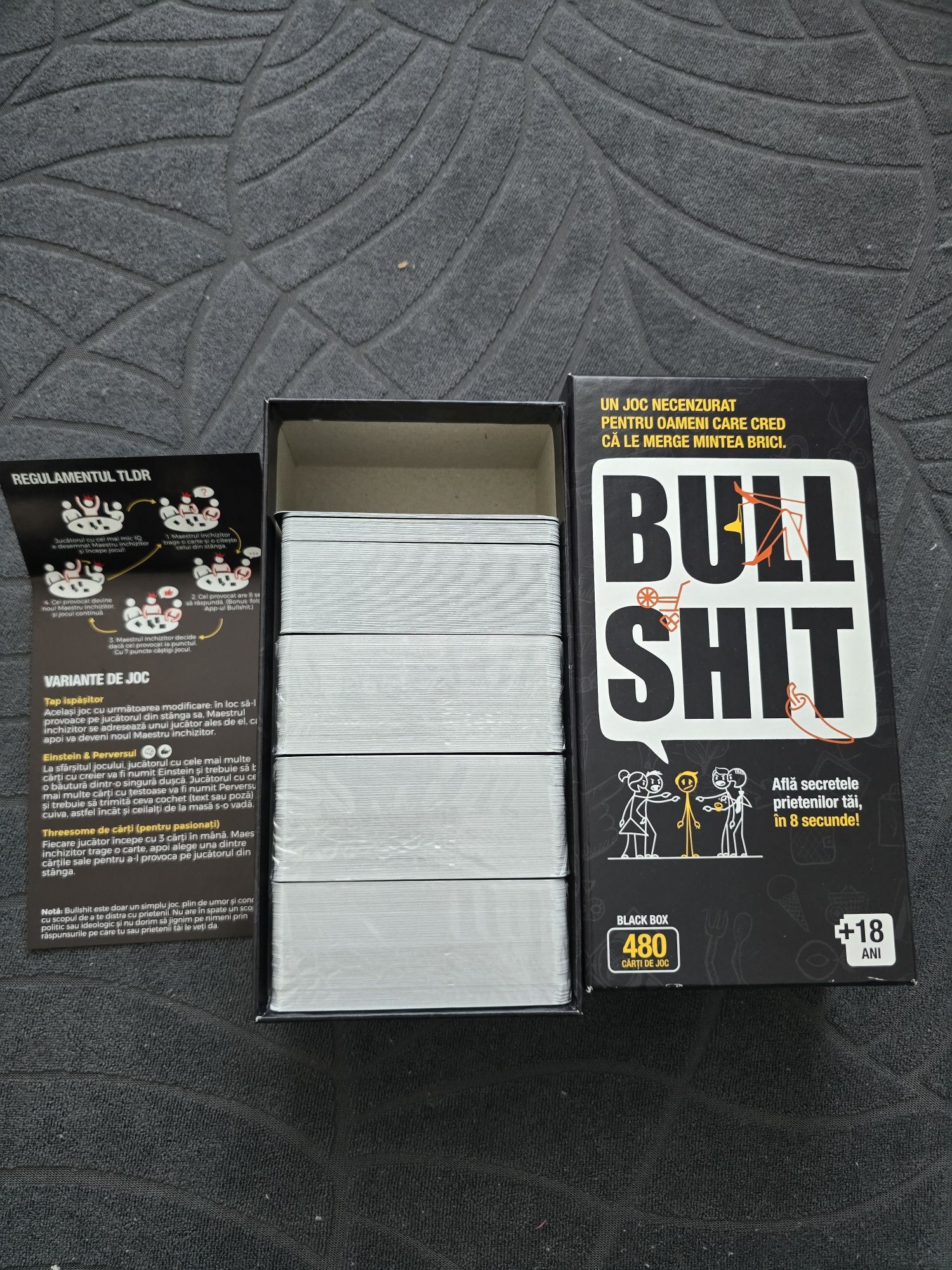 Vând joc de cărți Bullshit (RO)