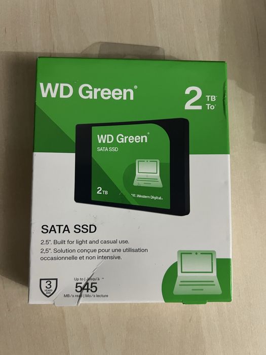 SSD Western Digital Green 2TB SATA III - SIGILAT