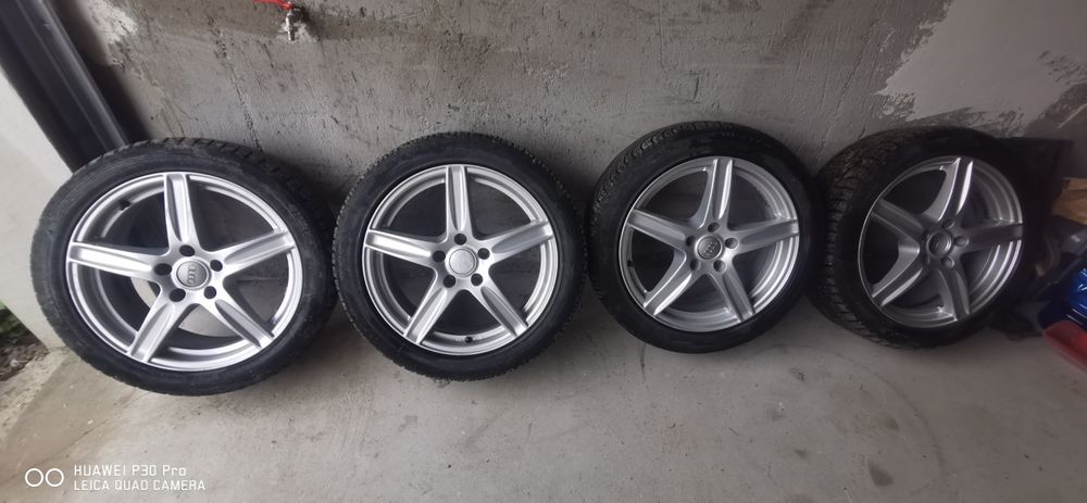 Jante R17 cu cauciucuri 205/50/R17 M+S