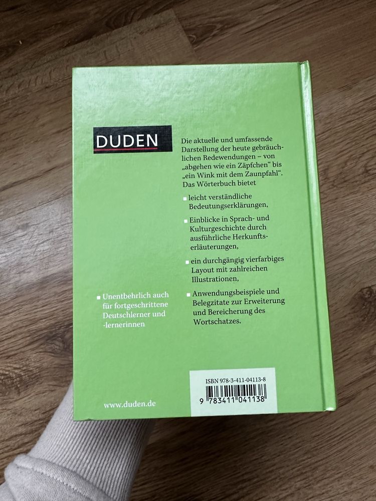 Dictionar - Duden 11. Redewendungen - Nou