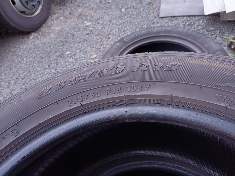 Anvelope 235 60 R18 Pireli și  Continental