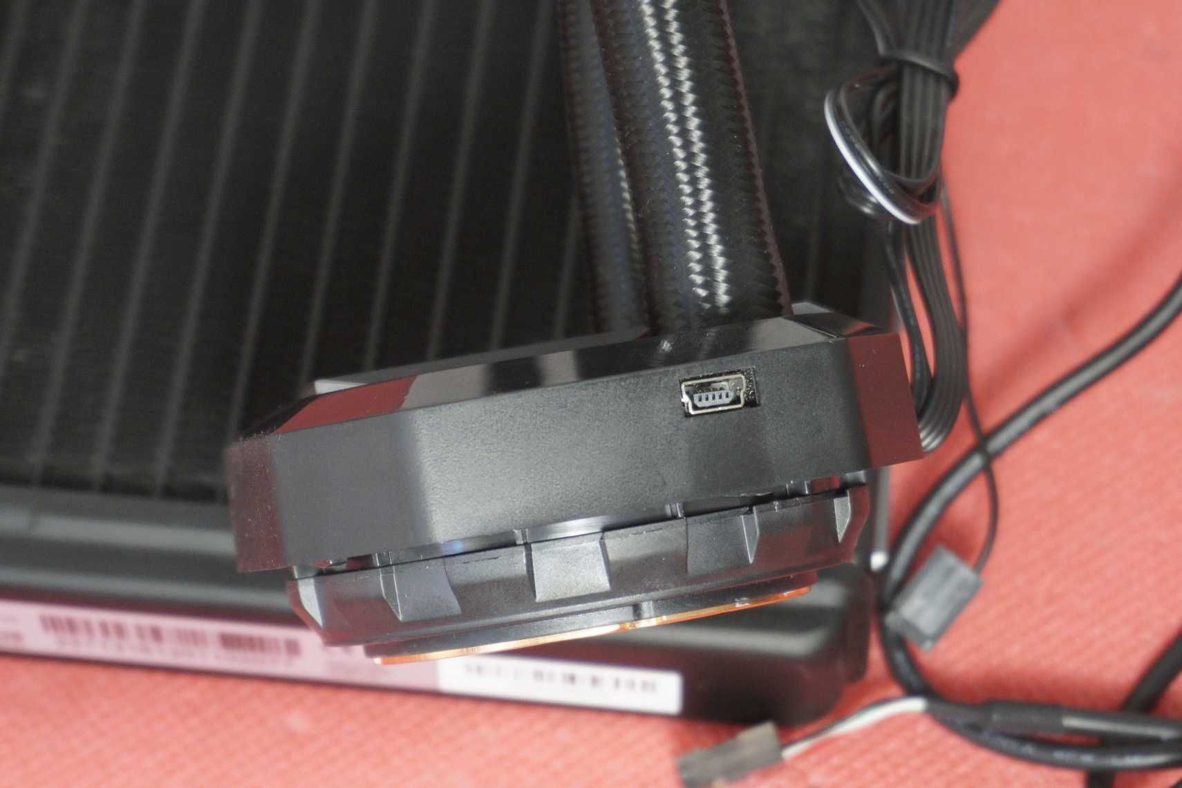 AIO Водно охлаждане Corsair 280mm !!Нуждае се от сервизиране!!/Вкл.ДДС