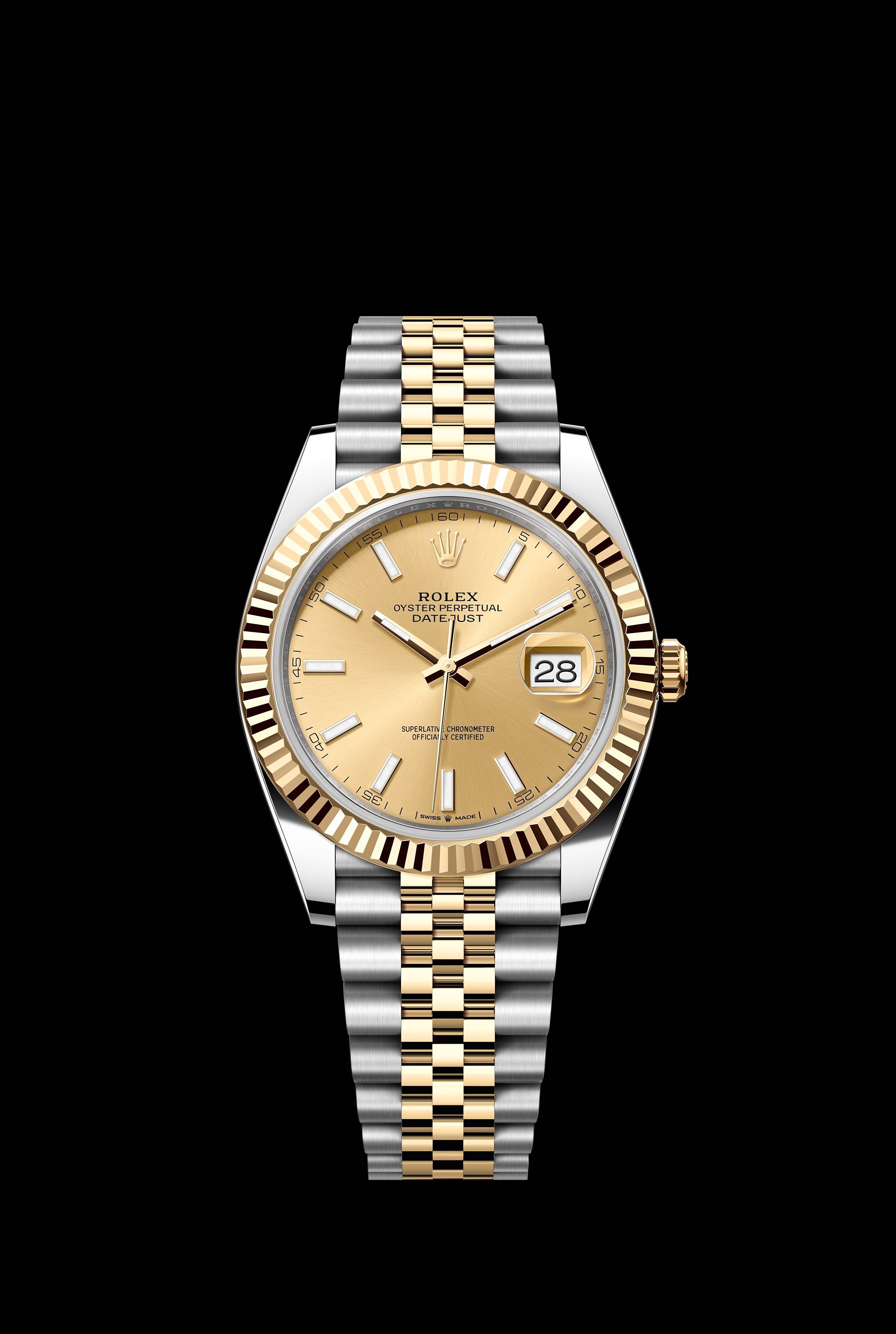 NEW Rolex Datejust 41mm Steel and Yellow Gold 126333