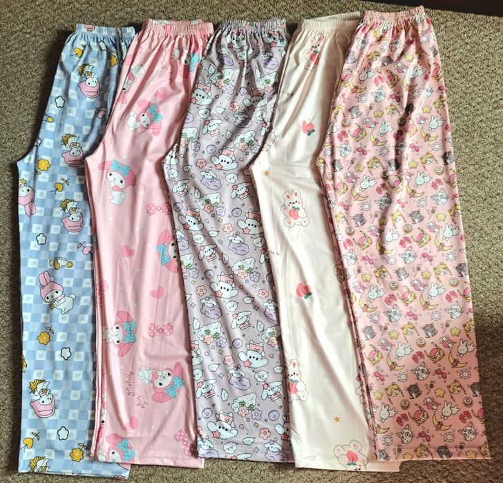 Pantaloni de pijama Sanrio my melody sailor moon ursuleți