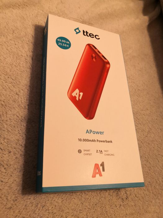 ttec Външна батерия, powerbank 10000mah