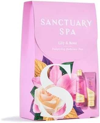 Нов Женски комплект за тяло аромат на лилия роза 2 части Подаръчен сет