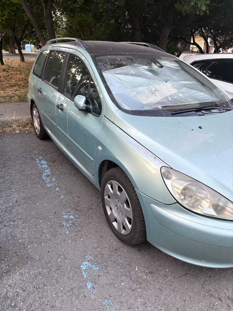 Peugeot 307SW 196000км. Нов акумулатор