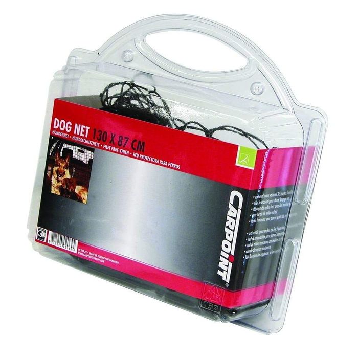 Plasa separatoare caine Carpoint 130x87cm din nylon extra rezistent, pentru delimitarea portbagajului masinii de bancheta din spate