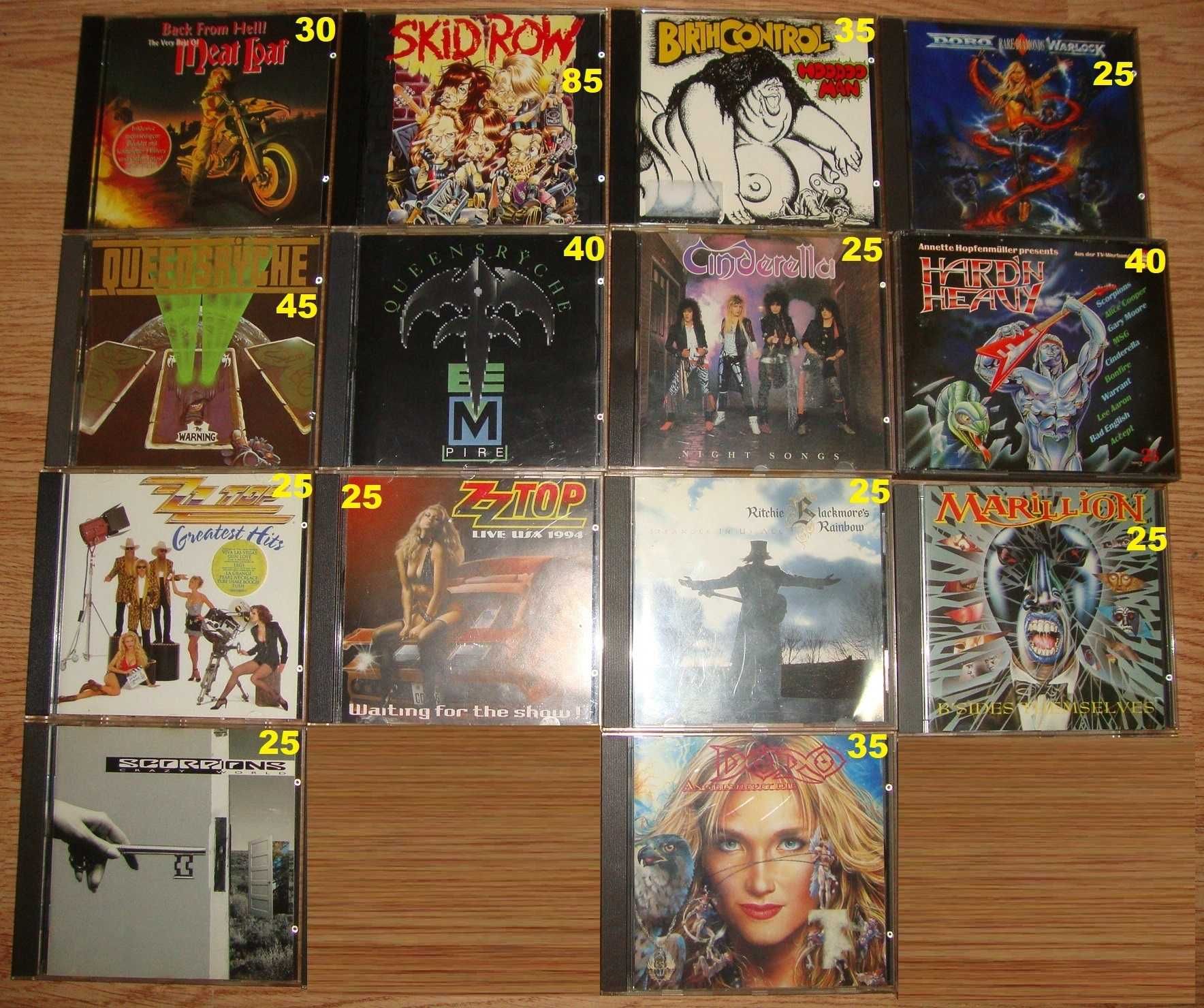 Cd'uri Vintage cu muzica Rock, Pop si Hip Hop